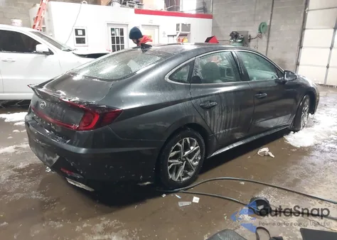 2021 Hyundai Sonata Sel from USA, damaged, VIN 5NPEL4JA3MH114417